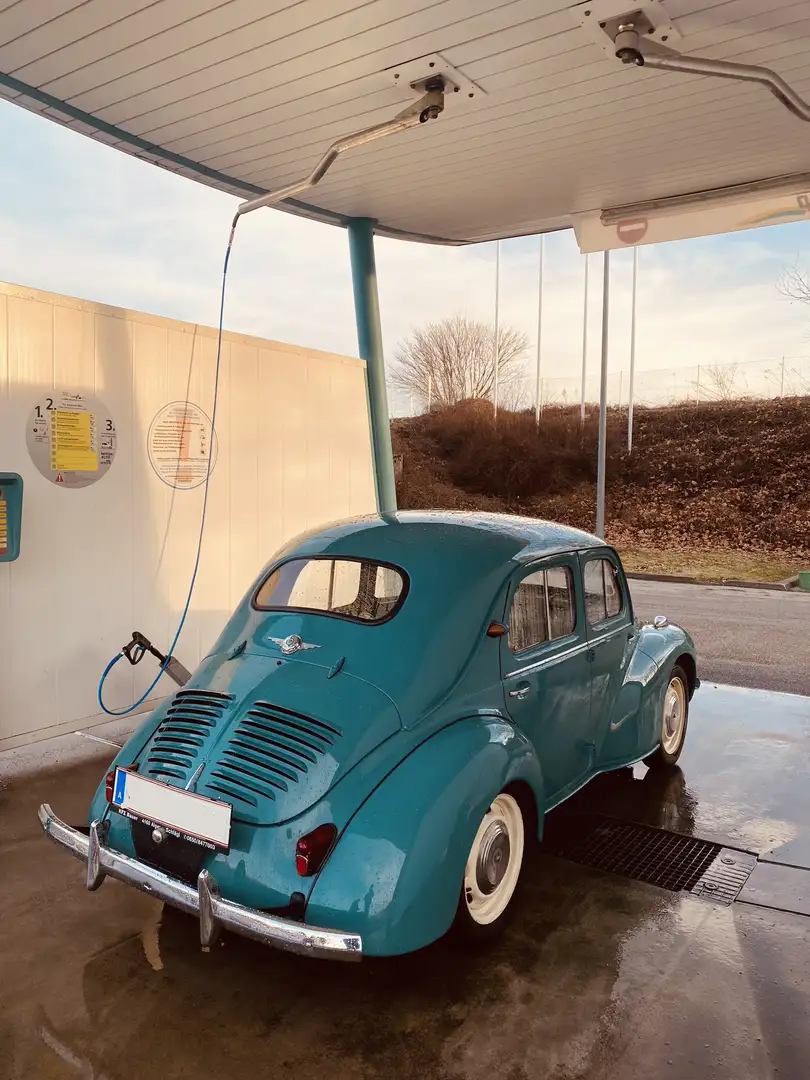 Renault 4cv Oldtimer Blau - 2