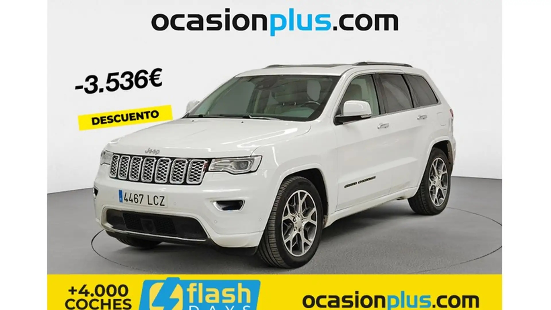 Jeep Grand Cherokee 3.0 Multijet Overland Aut. 184kW Blanco - 1