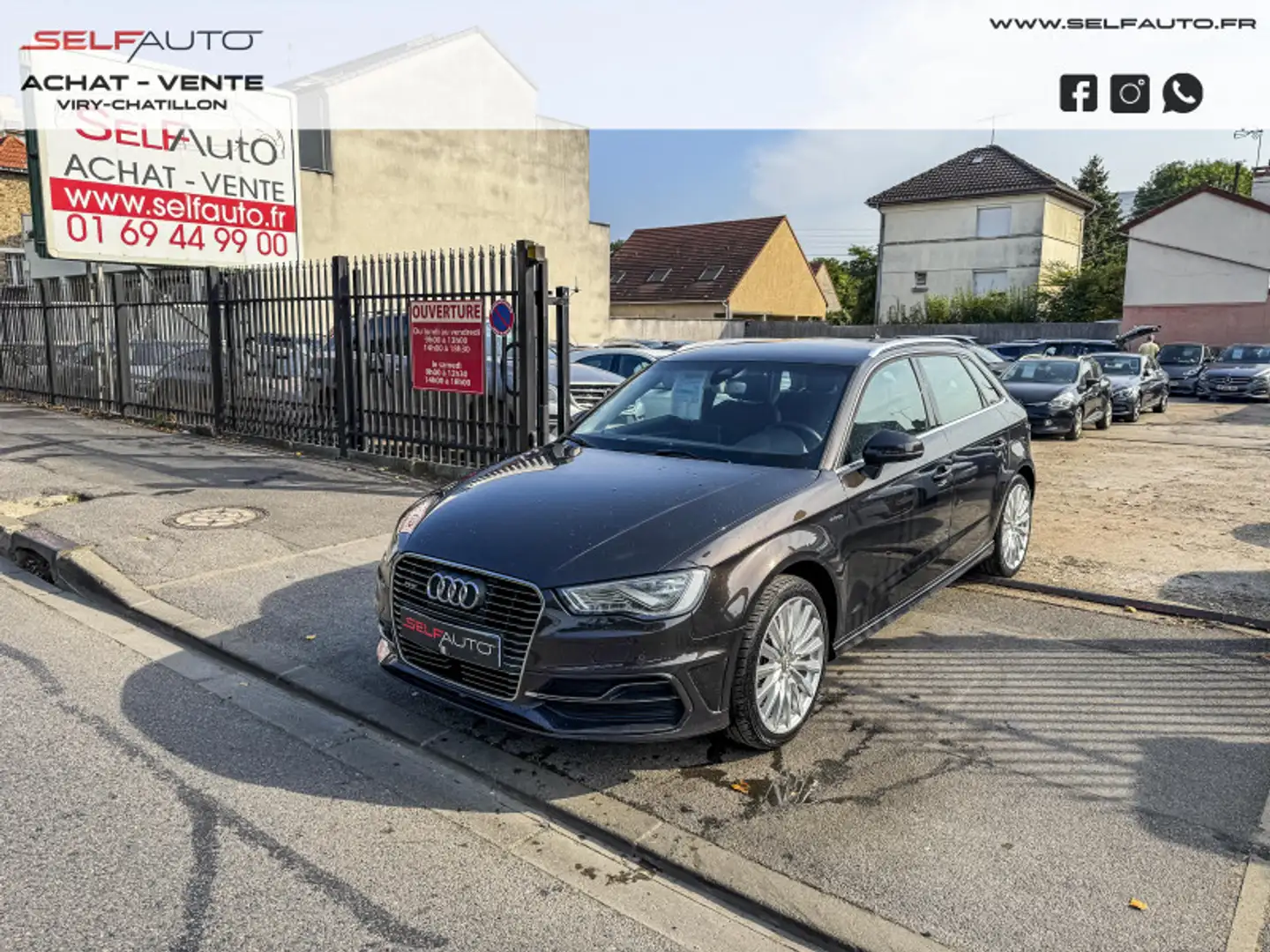 Audi e-tron 1.4 TFSI 204CH E-TRON AMBITION LUXE S TRONIC 6 Коричневий - 1