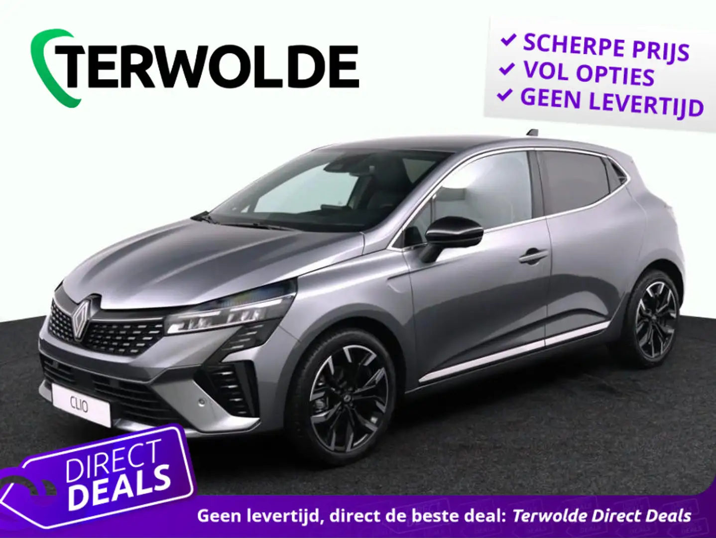 Renault Clio 1.0 TCe 90 GPF techno | Lichtmetalen Velgen 17" Mo Grijs - 1