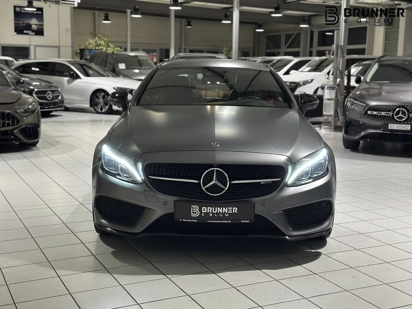 Mercedes-Benz C 43 AMG C 43 4M Coupé Edition,Performance,Burmester,Navi Grau - 2