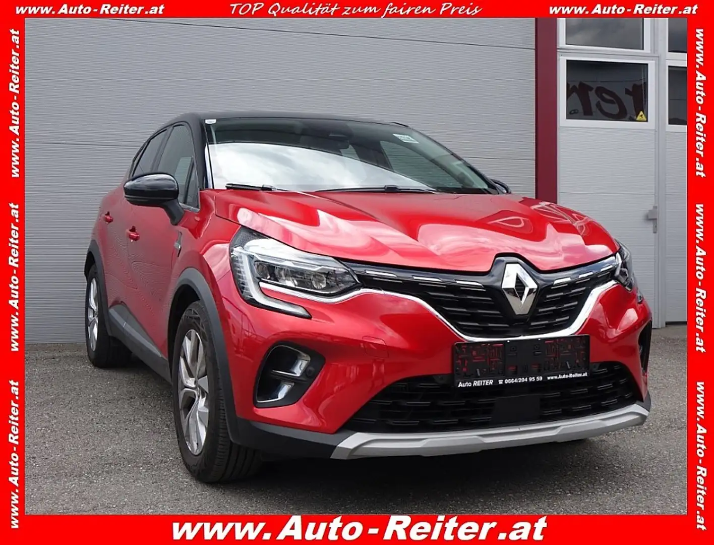 Renault Captur TCe 140 EDC PF Intens *VIRTUAL COCKPIT, TEMPOMAT* Rot - 1