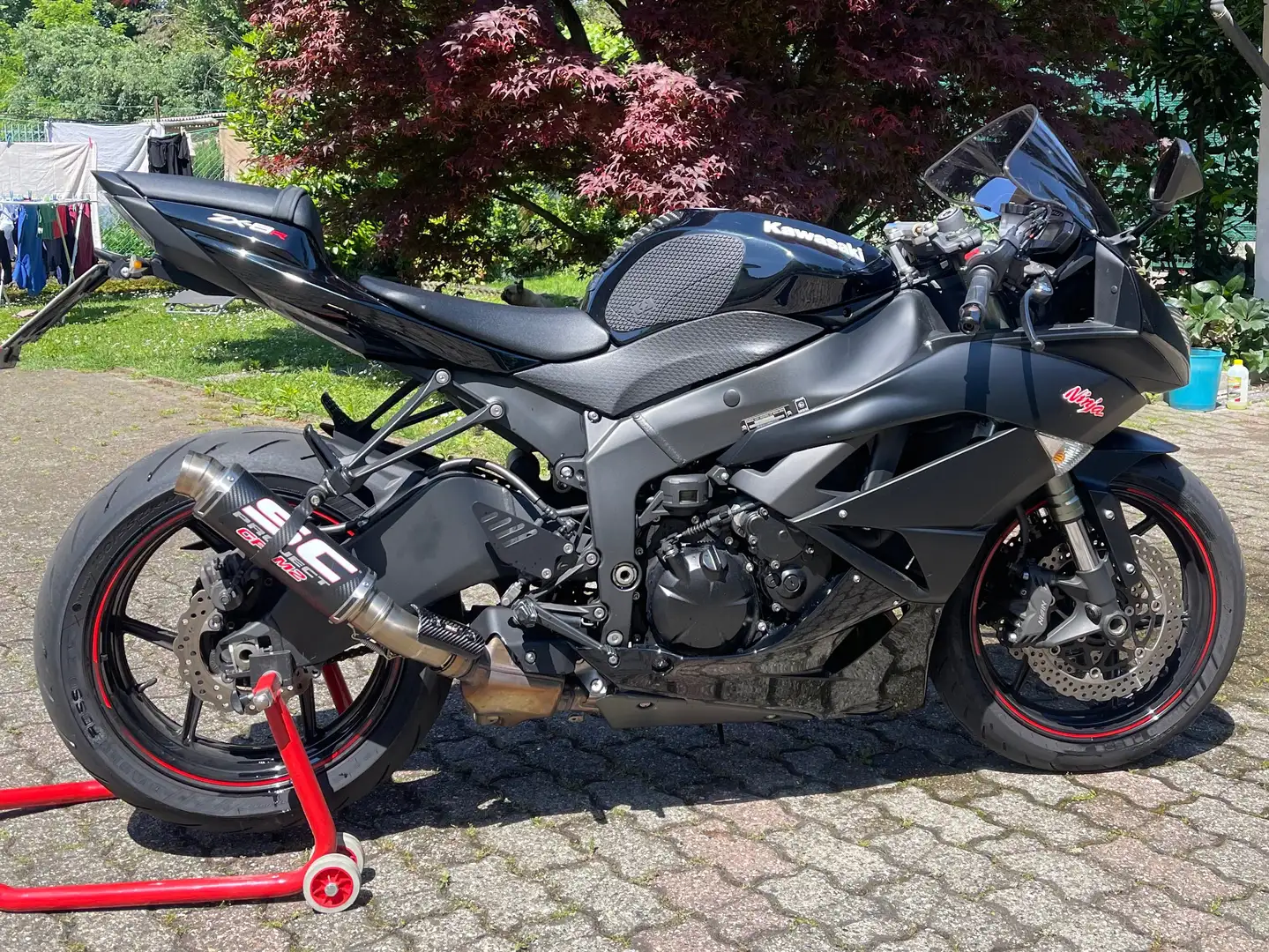 Kawasaki Ninja ZX-6R Negru - 1