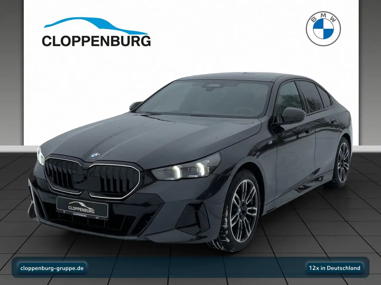BMW 520 d M Sportpaket Head-Up H&K 360-Kamera Sitzklima Grau - 1