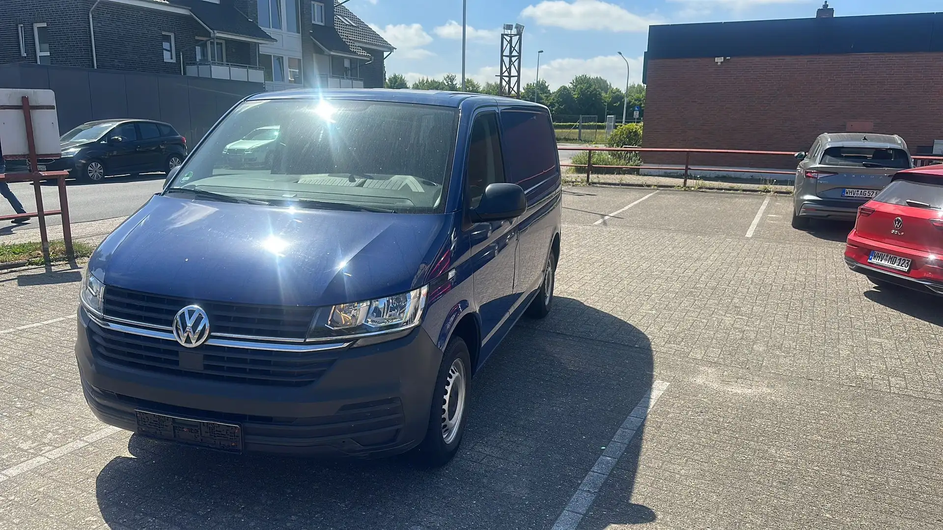 Volkswagen T6.1 Transporter EcoProfi 1 Hand 90TKM Bleu - 1