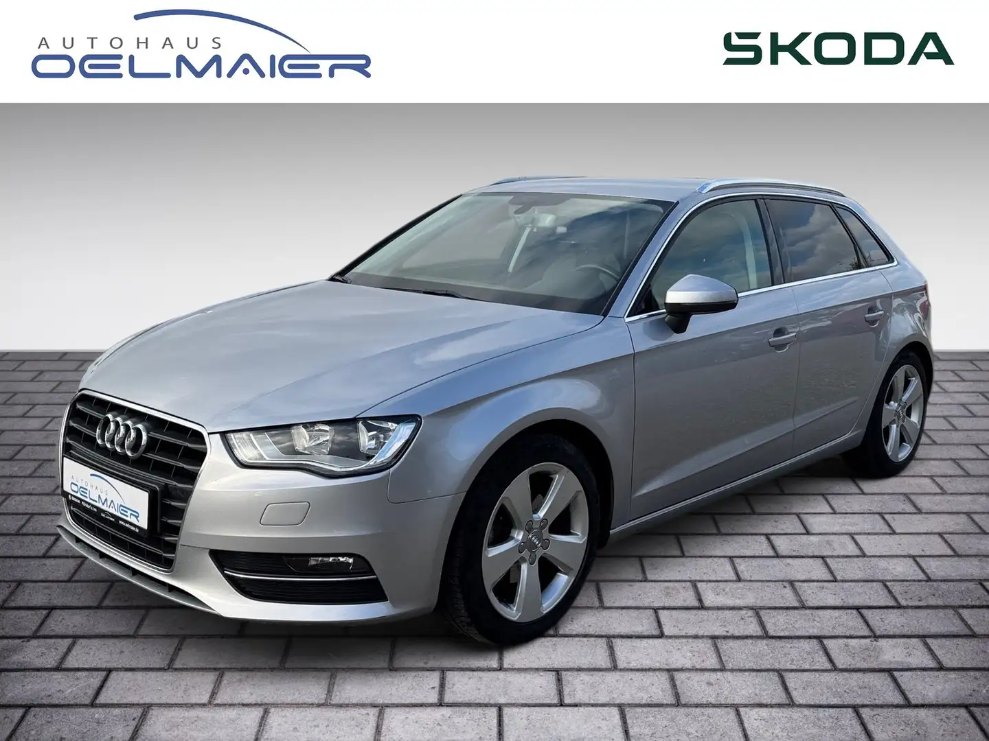 Audi A3 Sportback ambition Silber - 1