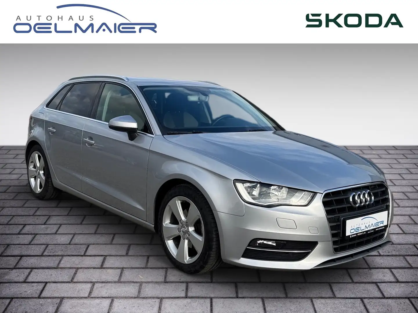 Audi A3 Sportback ambition Silber - 2