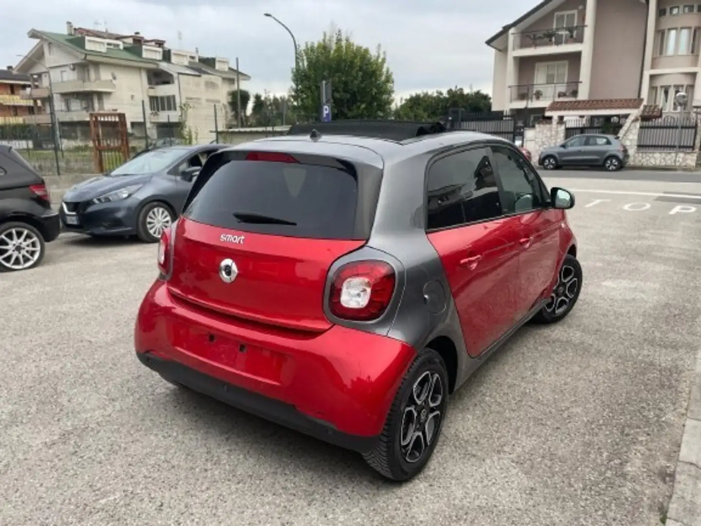smart forFour 90 0.9 Turbo twinamic Passion CABRIO Rouge - 2