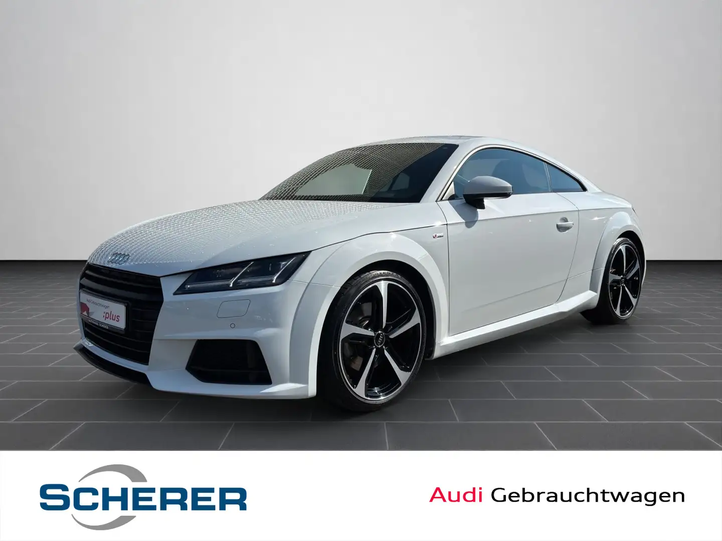 Audi TT 2.0 TFSI LED EINPARKHILFE NAVI RÜCKFAHR Weiß - 1