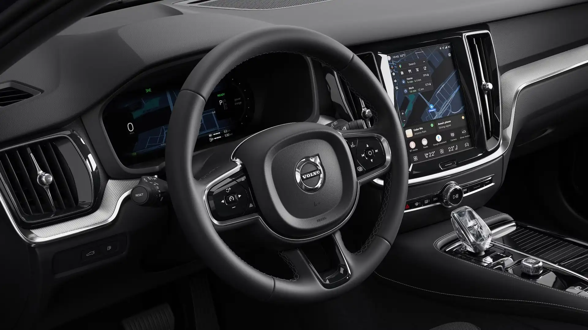 Volvo V60 2.0 T6 Plug-in hybrid AWD Plus Dark | Panoramadak Blauw - 2
