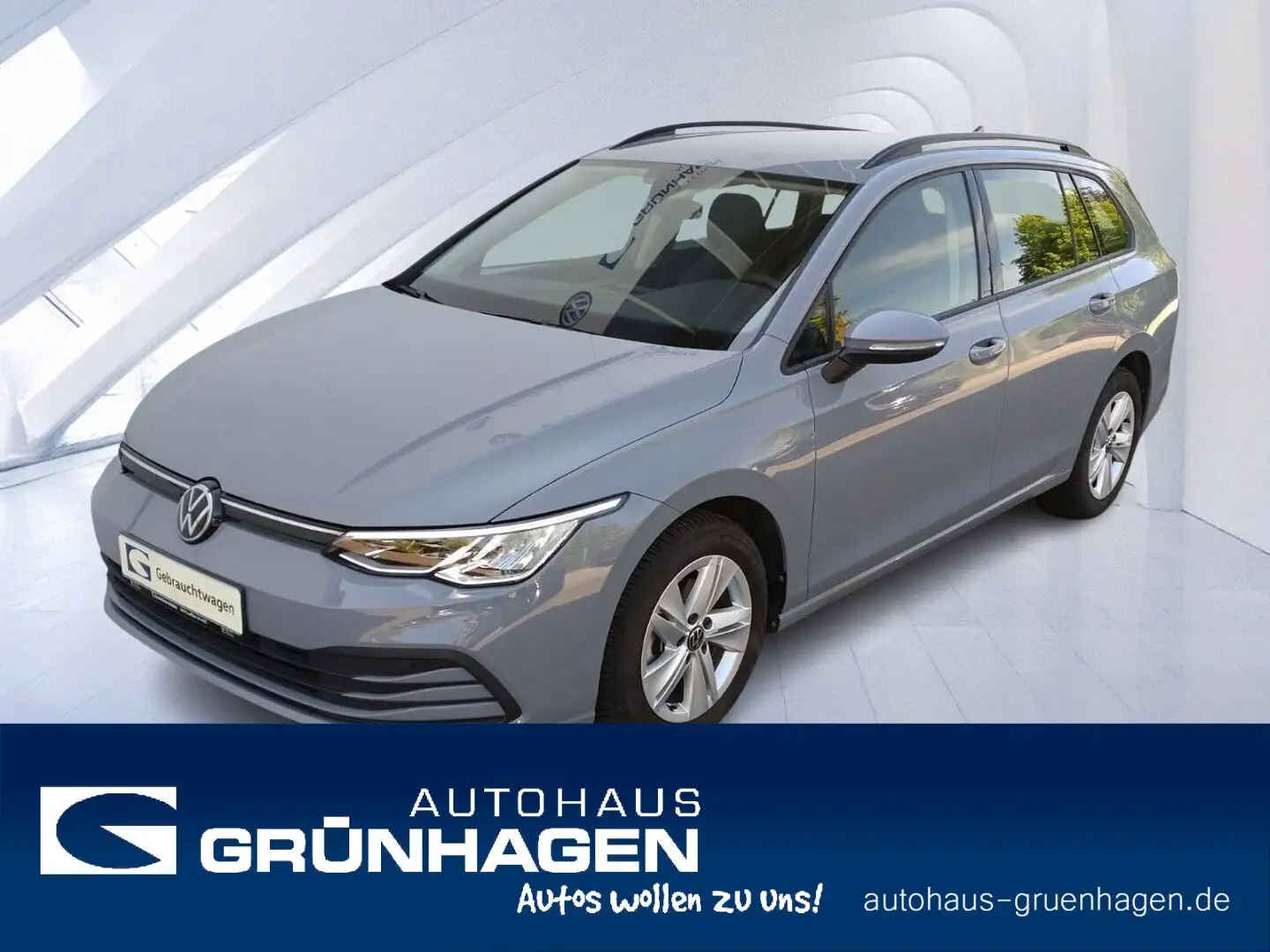 Volkswagen Golf Golf Variant 1.0 TSI Life LED-Navi-SHZ-SpurAss Gris - 1