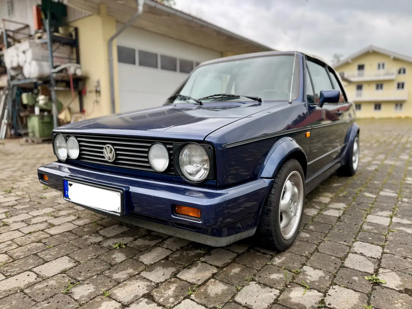 Volkswagen Golf Cabriolet Golf I Cabriolet Cabrio Blauw - 1
