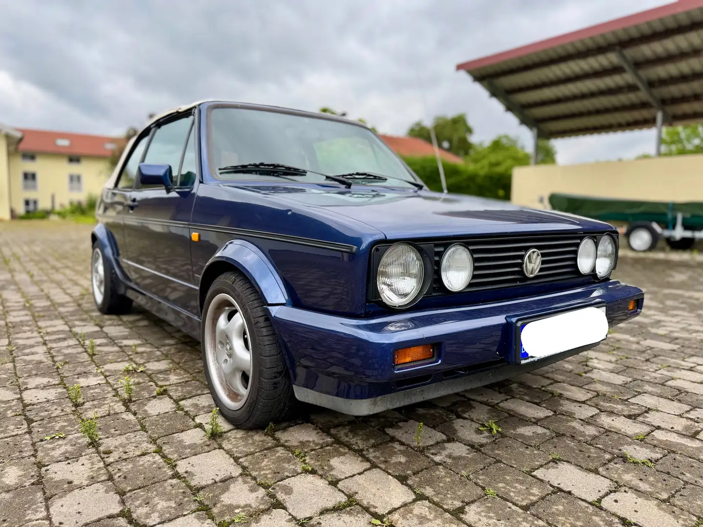 Volkswagen Golf Cabriolet Golf I Cabriolet Cabrio Blauw - 2
