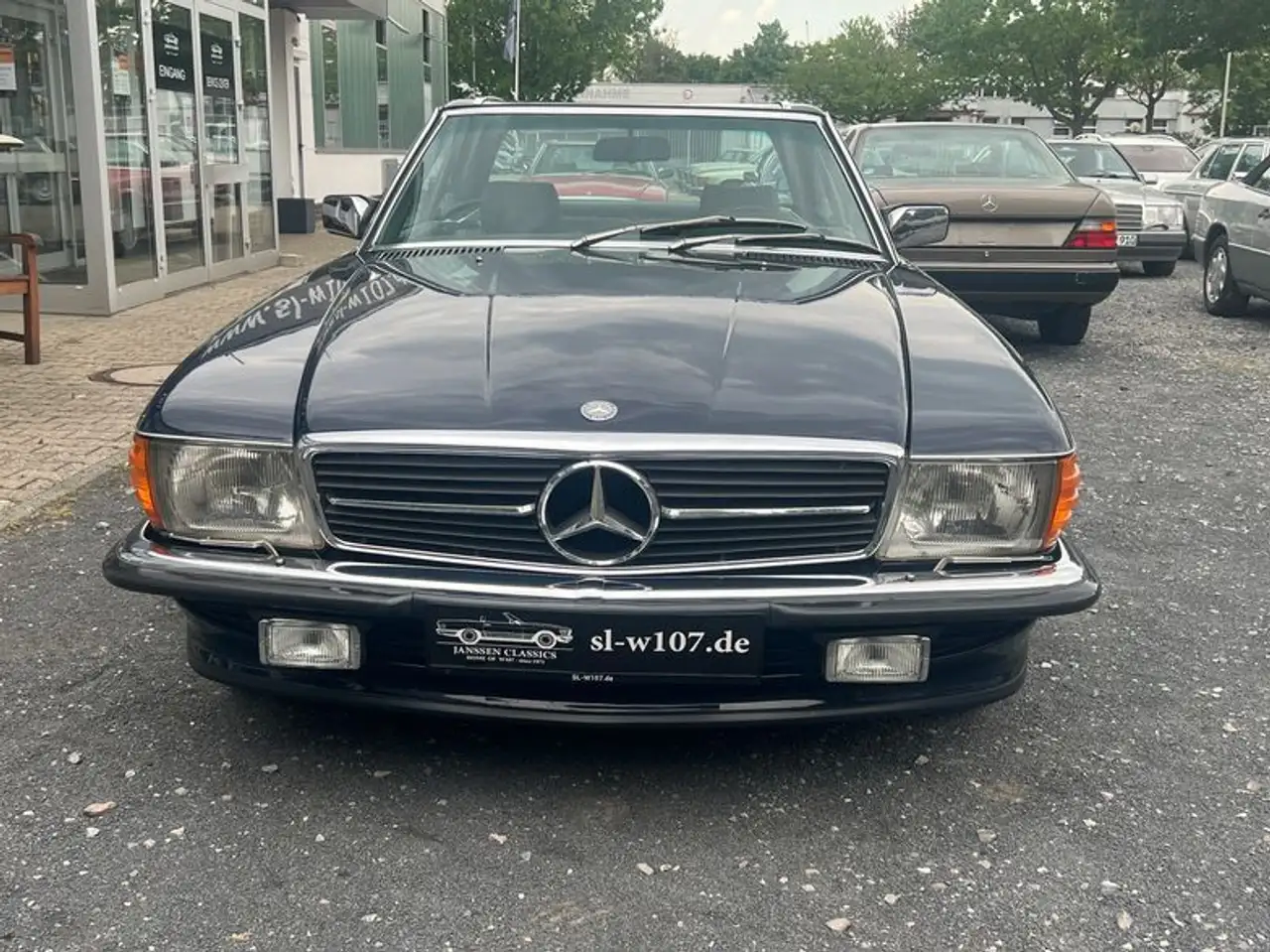 Mercedes-Benz SL 500 Dunkelblau / Leder Grau / Deutsch, foto 3