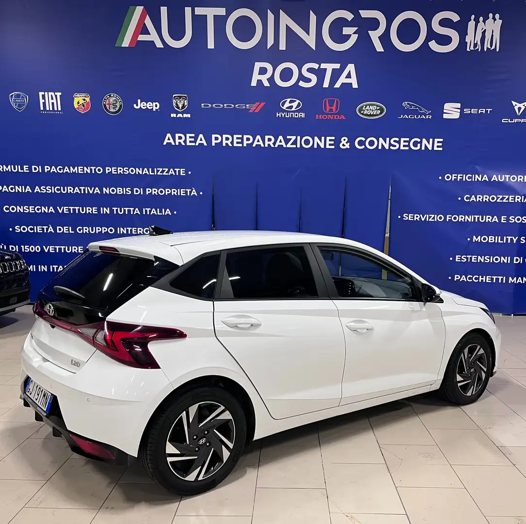 Hyundai i20 1.2 mpi Connectline Exterior Pack USATO GARANTITO Bianco - 2