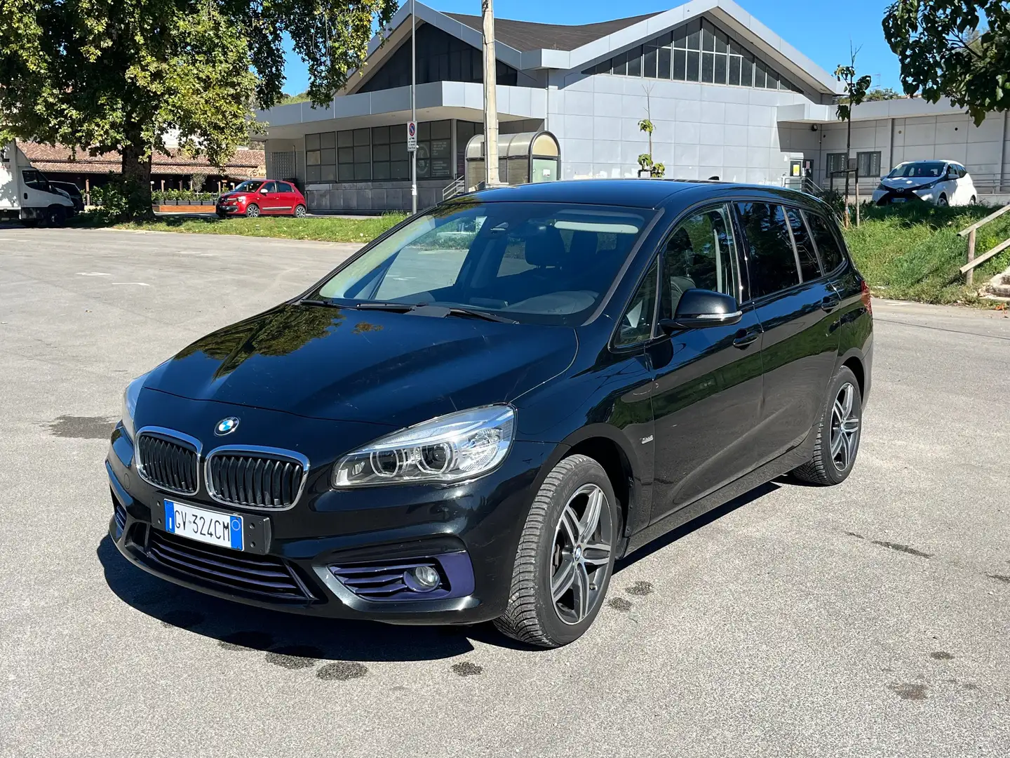 BMW 216 Serie 2 F46 216d Gran Tourer Sport 7 posti Full Op Nero - 1