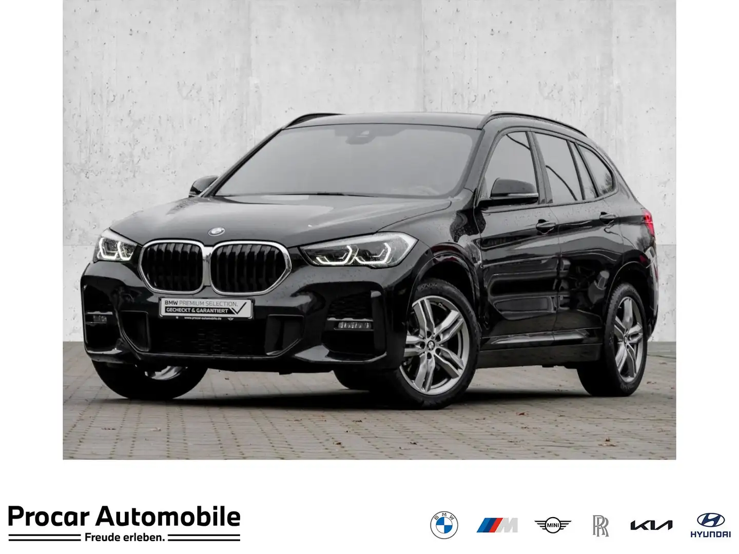 BMW X1 sDrive20i M SPORT+LED+SHZ+AUT+NAVI Schwarz - 1