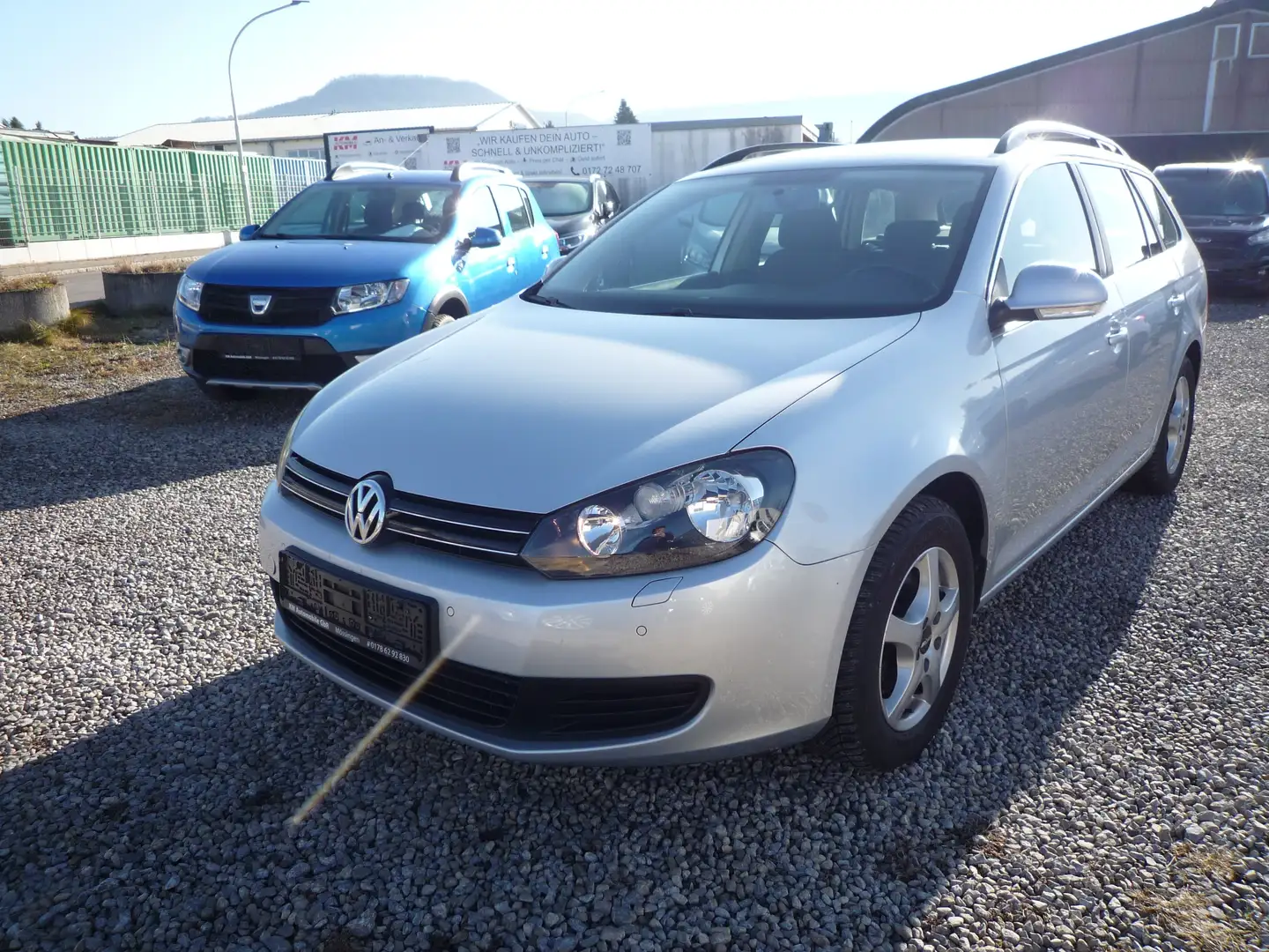 Volkswagen Golf Variant Comfortline*TOP Zustand*8xFachbereift-Alufelgen Grau - 1