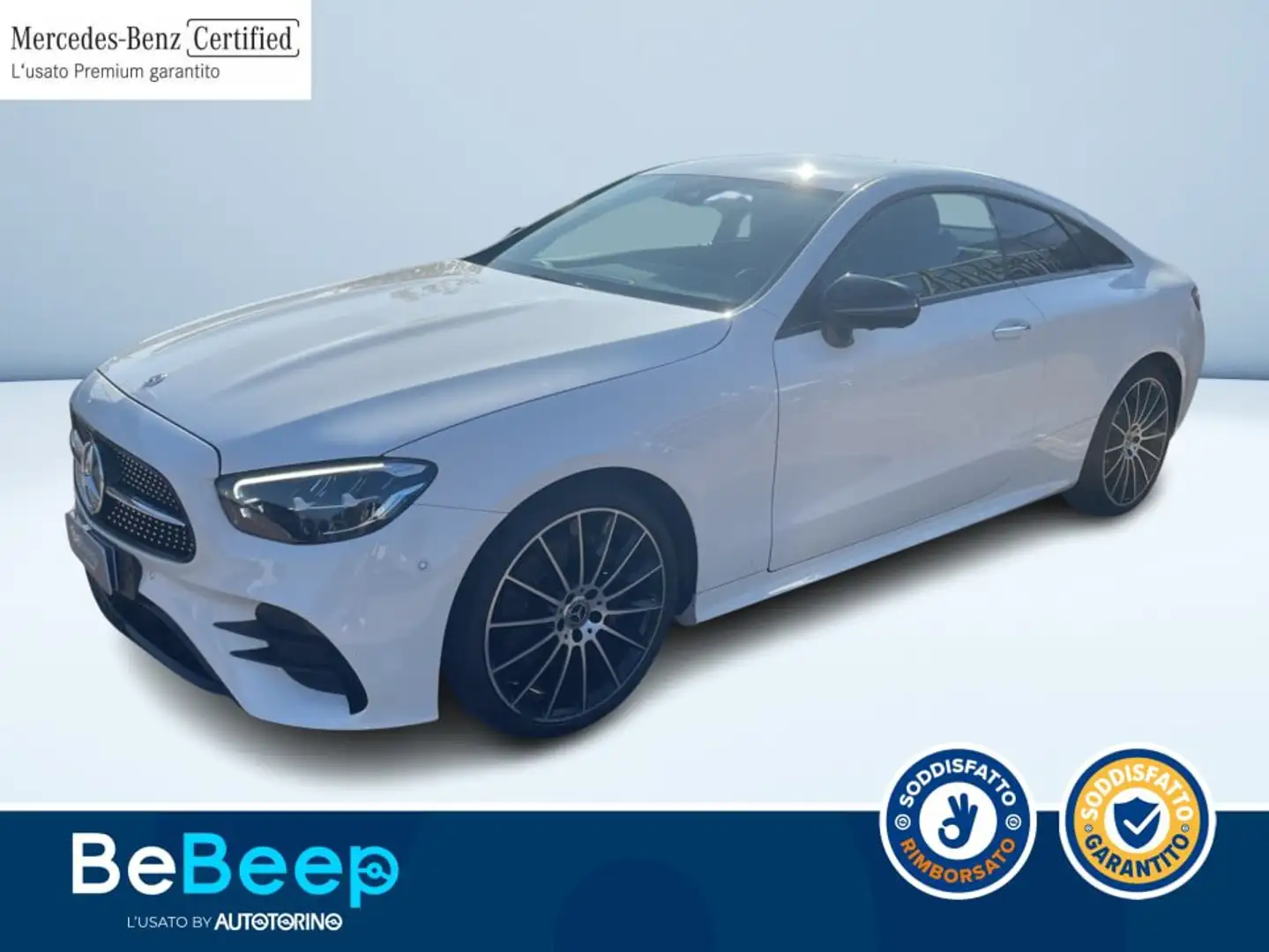 Mercedes-Benz E 220 E COUPE 220 D PREMIUM PLUS 4MATIC AUTO MY20 Bianco - 1