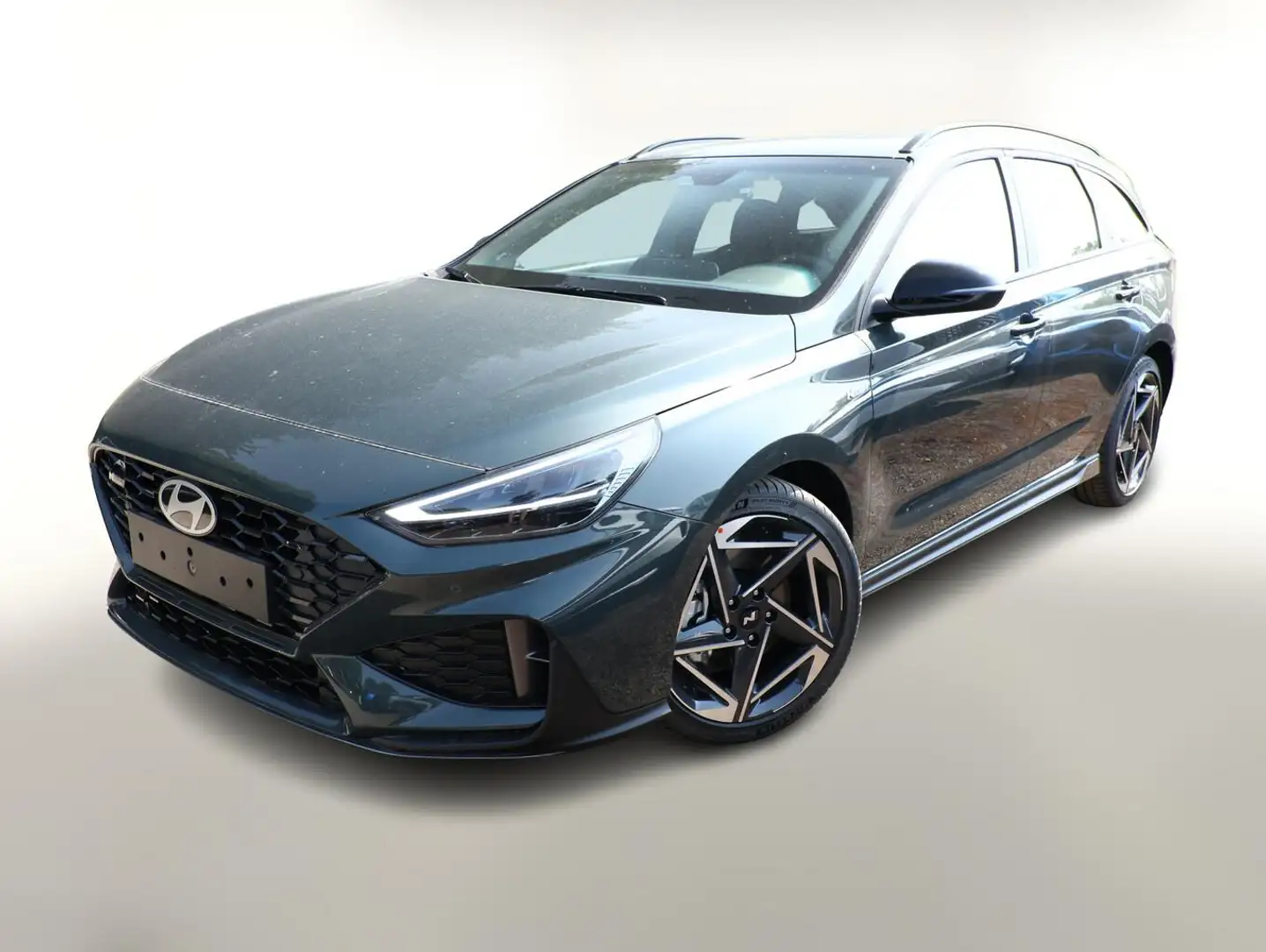 Hyundai i30 Kombi N Line DCT Nav 18Z SHZ Keyl PrivG LED 110... Grün - 1
