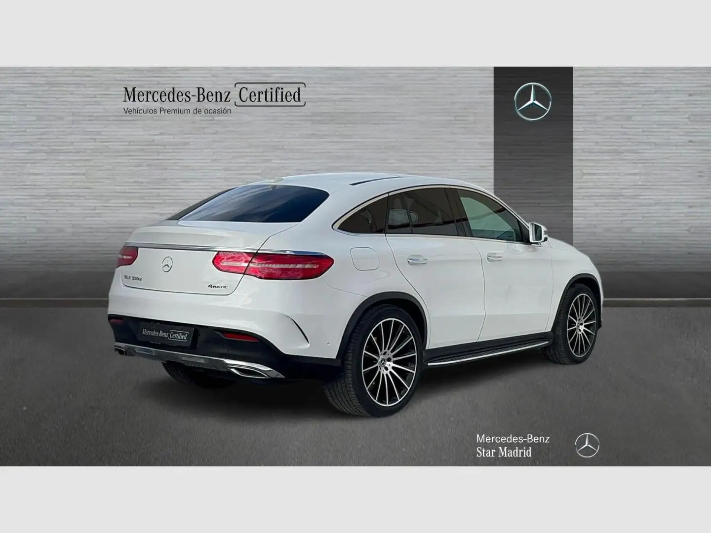 Mercedes-Benz GLE 350 Coupé 350d 4Matic Aut. Blanco - 2