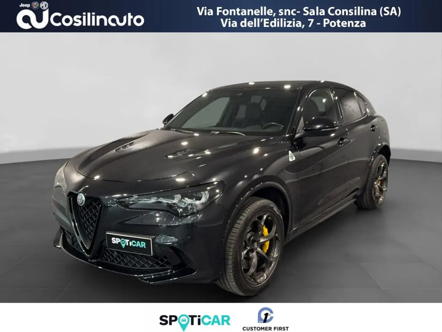 Alfa Romeo Stelvio 2.9 Bi-Turbo V6 510 CV Quadrifoglio MY21 MATRIX Nero - 1