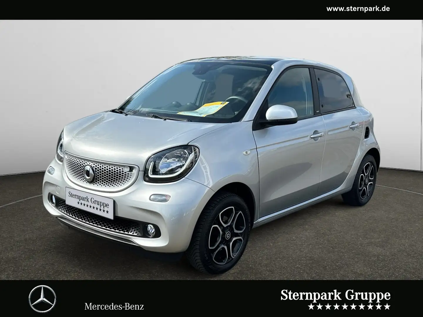 smart forFour forfour passion 66 KW NAVI*KAMERA*PANORAMA*SHZ BC Silber - 1