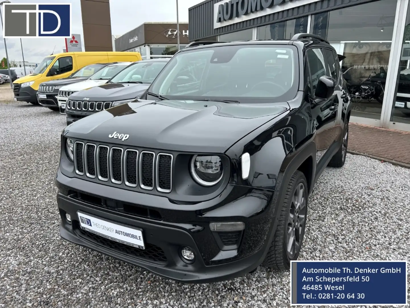 Jeep Renegade S-Edition Hybrid, Winter-Paket, Leder, Navi, LED Schwarz - 1