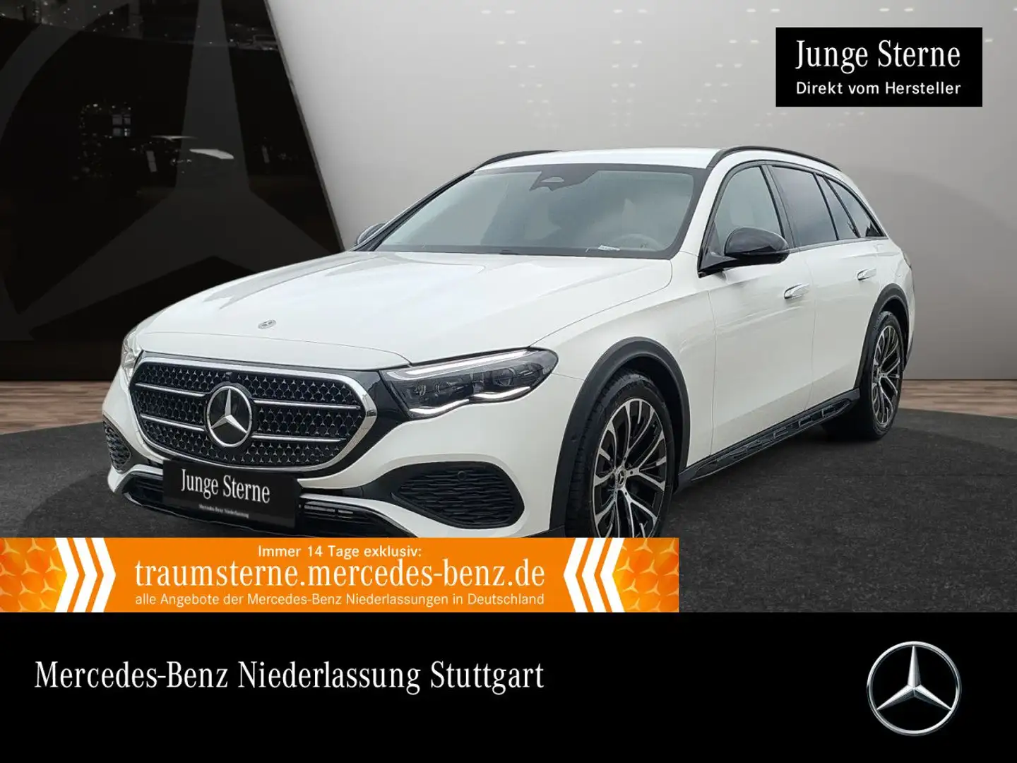 Mercedes-Benz E 300 de T 4M Hybrid Avantgarde 360° Burmester PTS Weiß - 1