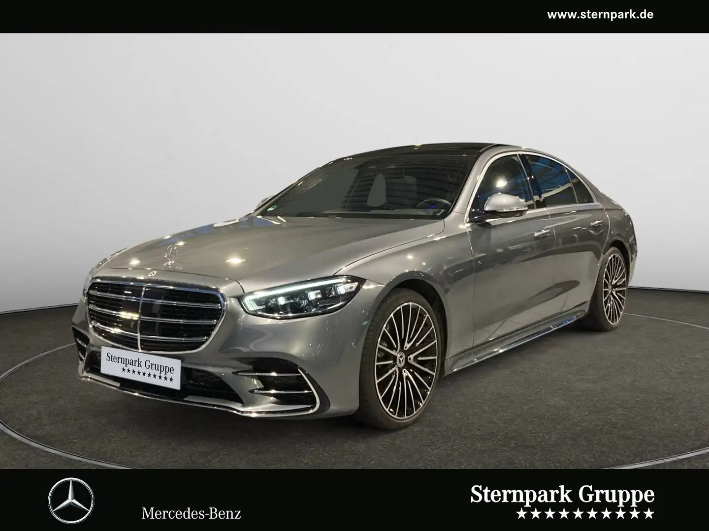 Mercedes-Benz S 400 S 400 d 4M AMG'Nappa'Exclusive'3D'Burmester'21" Grau - 1