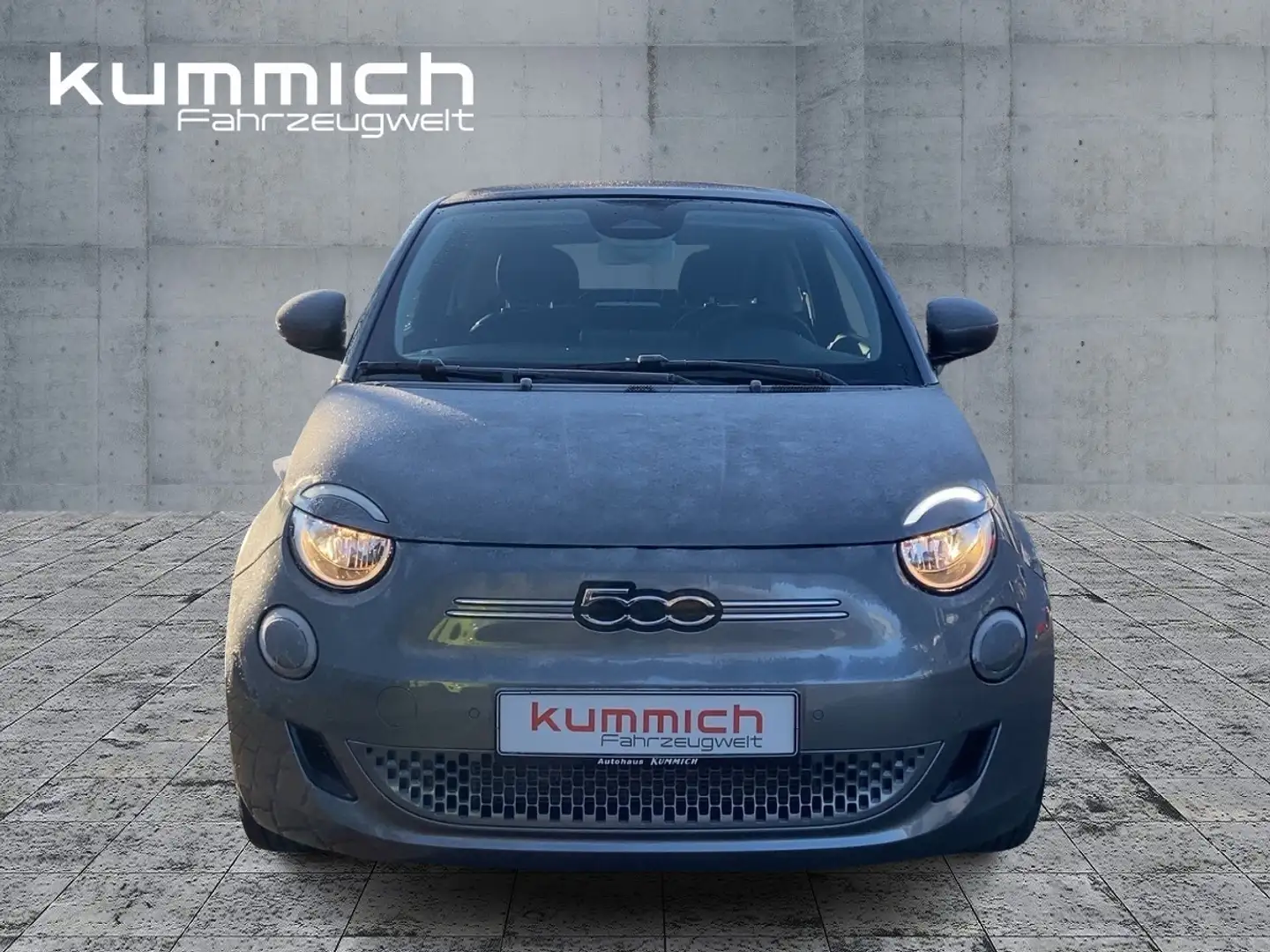 Fiat 500e Cabrio 42kWh  Batterie Zertifikat Grau - 2