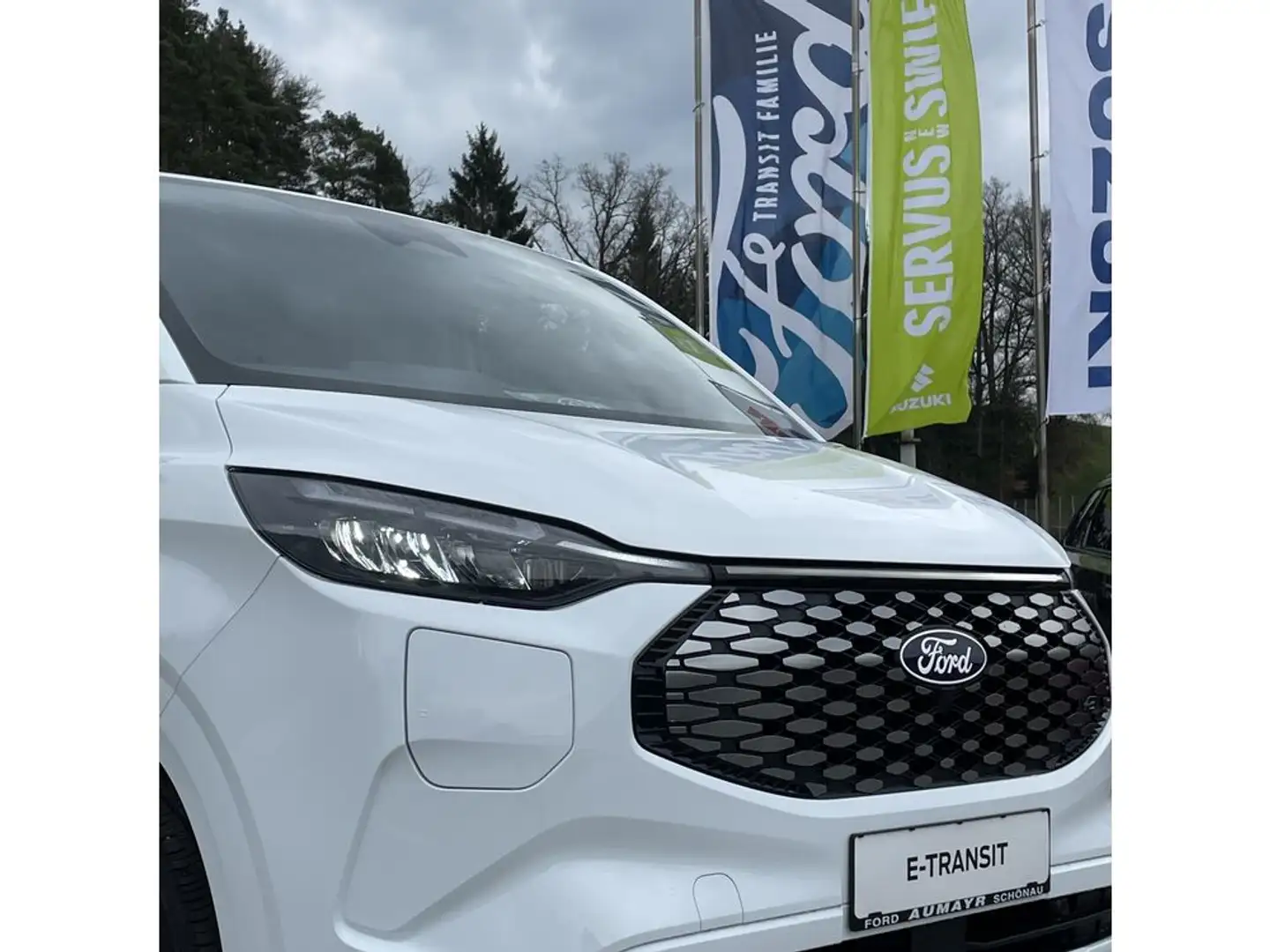 Ford Transit Custom Elektro L1H1 320 Limited Weiß - 2