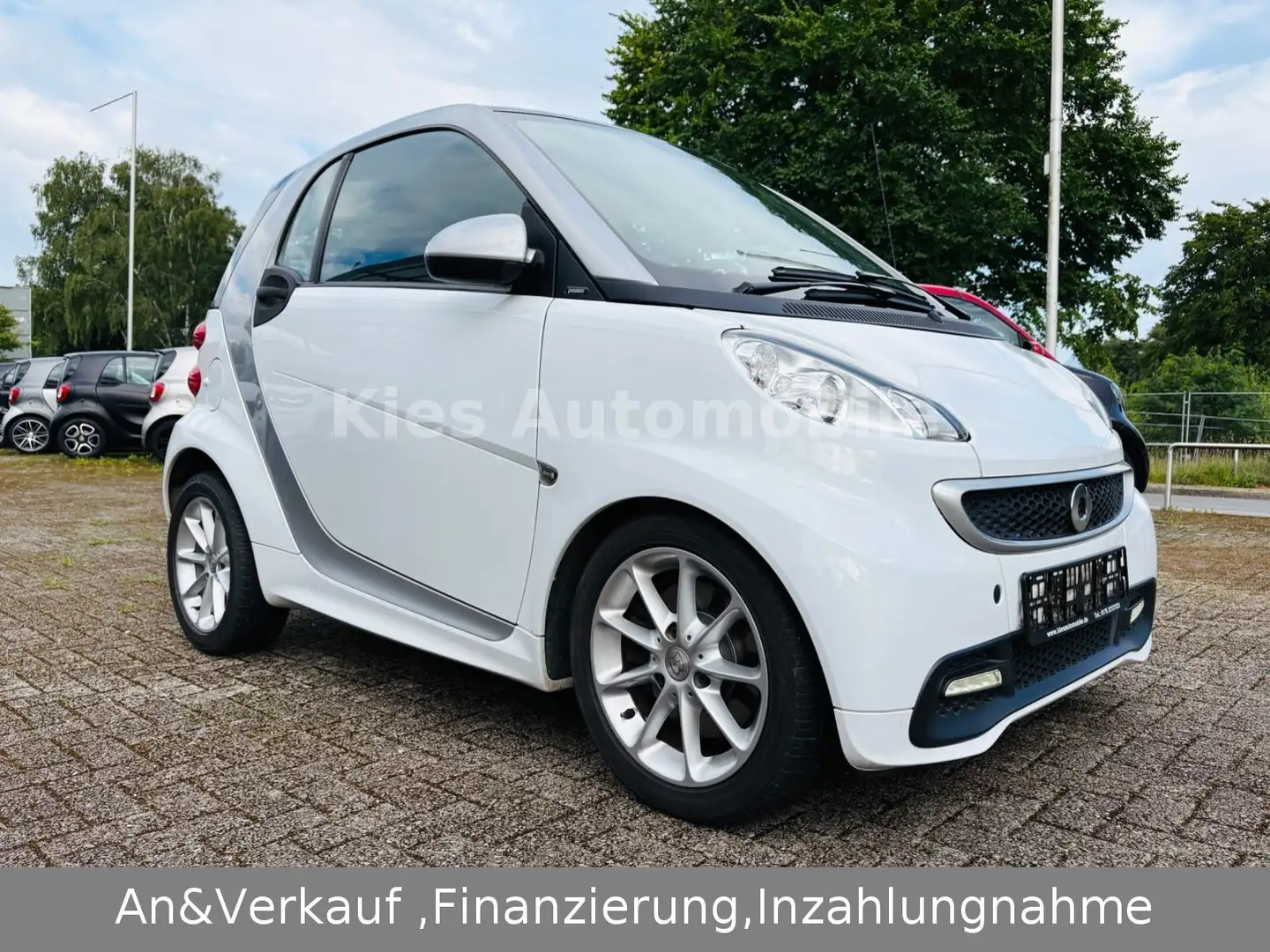 smart forTwo Passion AUTOM/SERVO/KLIMA/SITZH/PANO/2HAN Білий - 2