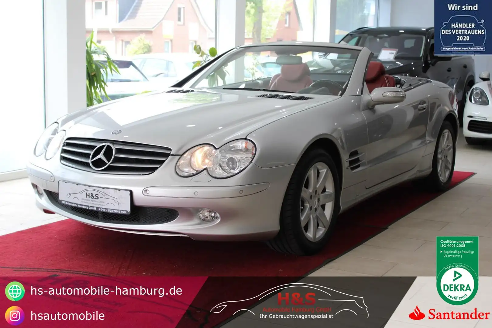 Mercedes-Benz SL 500 SL 500 LEDER*SEHR GEPFLEGT Silber - 1