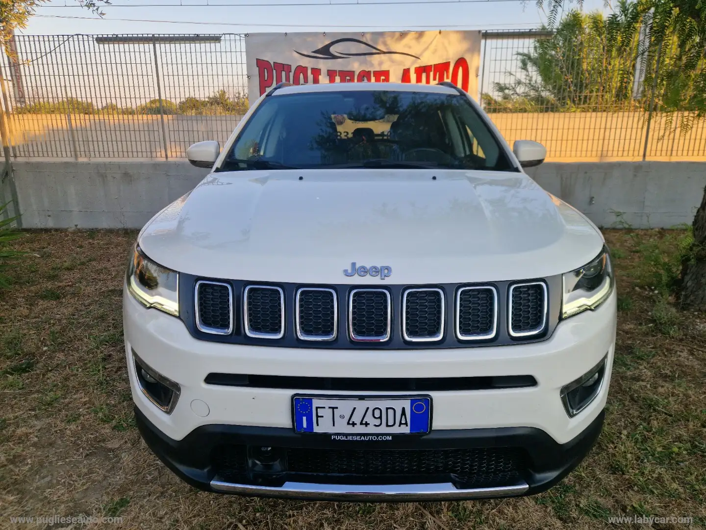 Jeep Compass 1.6 Mjt II 2WD Limited Weiß - 2