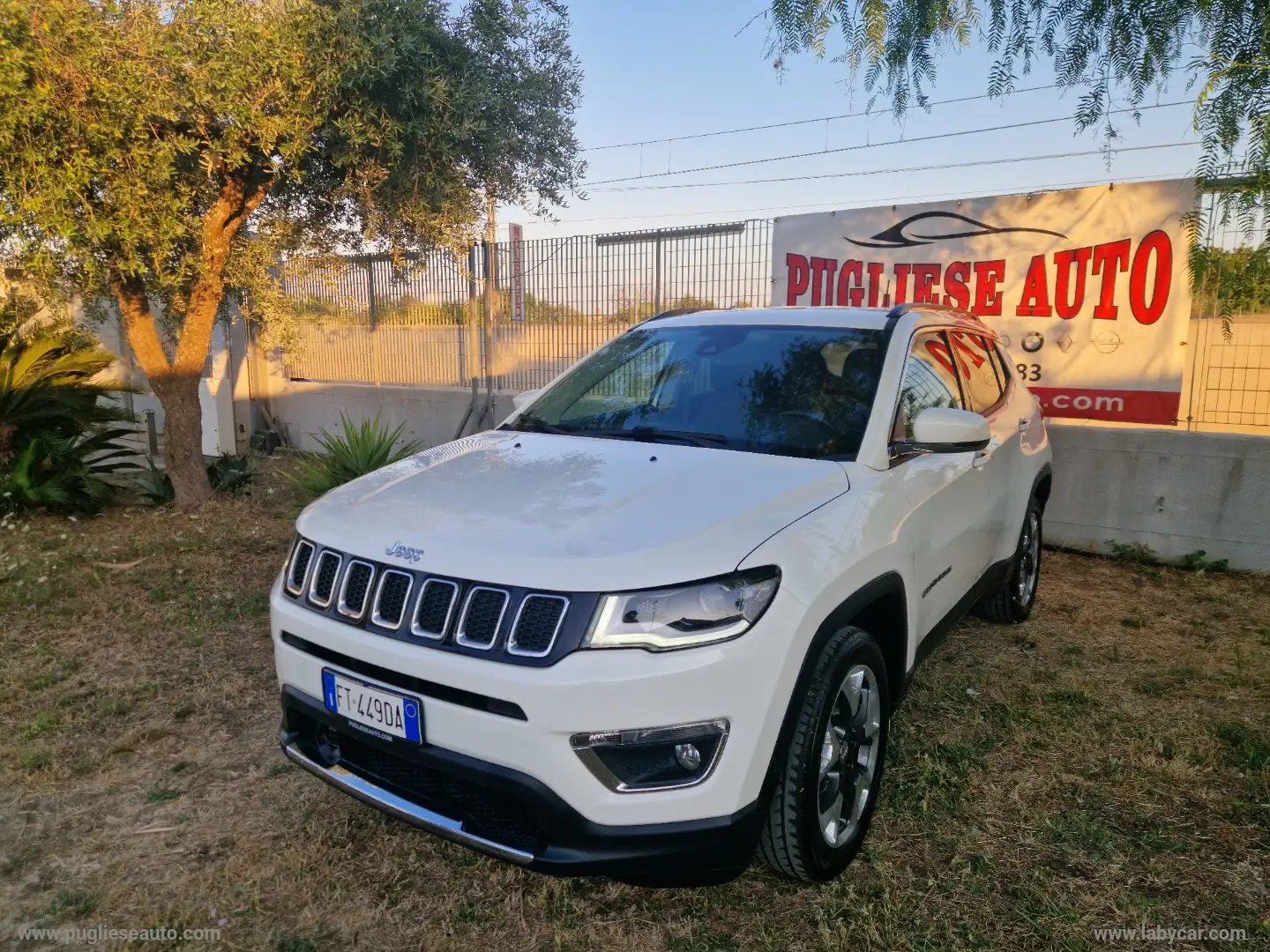 Jeep Compass 1.6 Mjt II 2WD Limited Weiß - 1