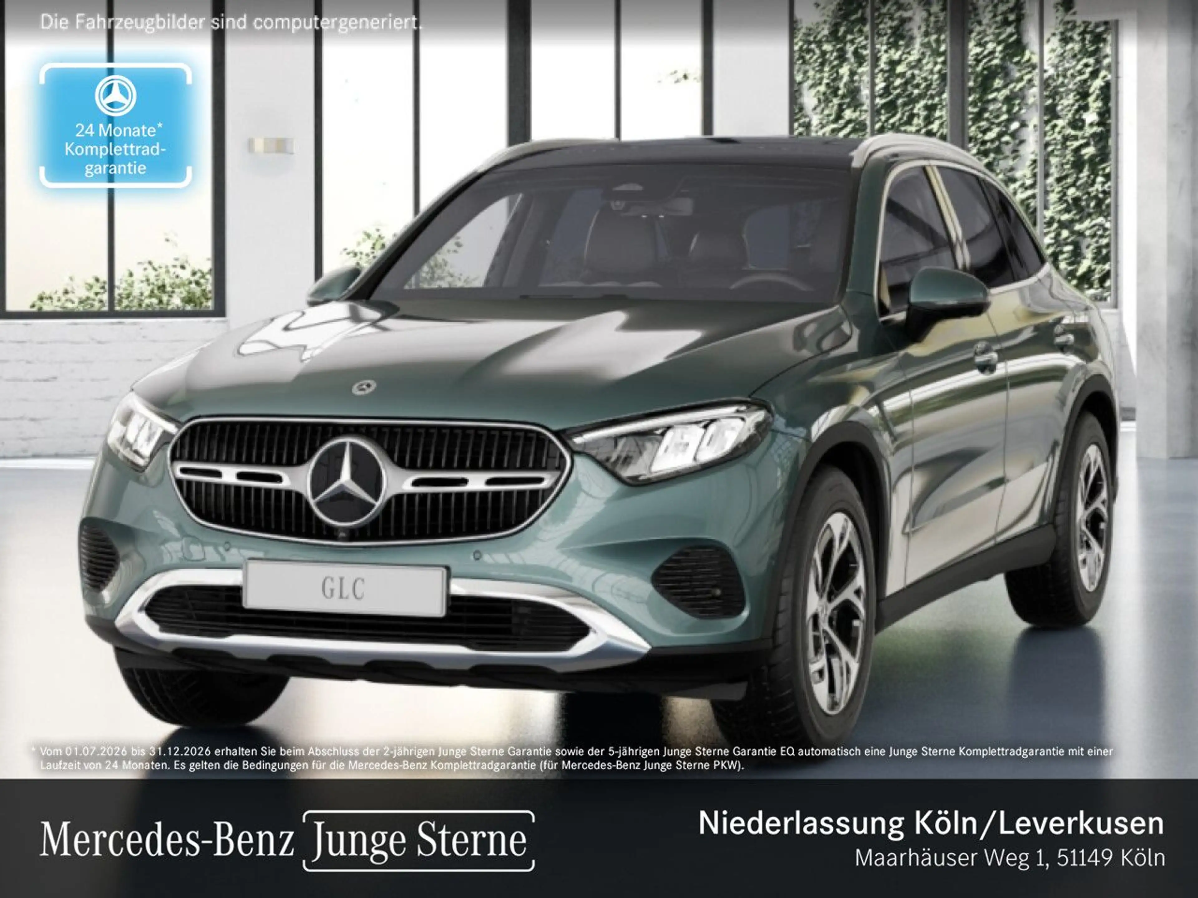 Mercedes-Benz GLC 200 4M AVANTG+PANO+360+AHK+LED+TOTW+KEYLESS+9G