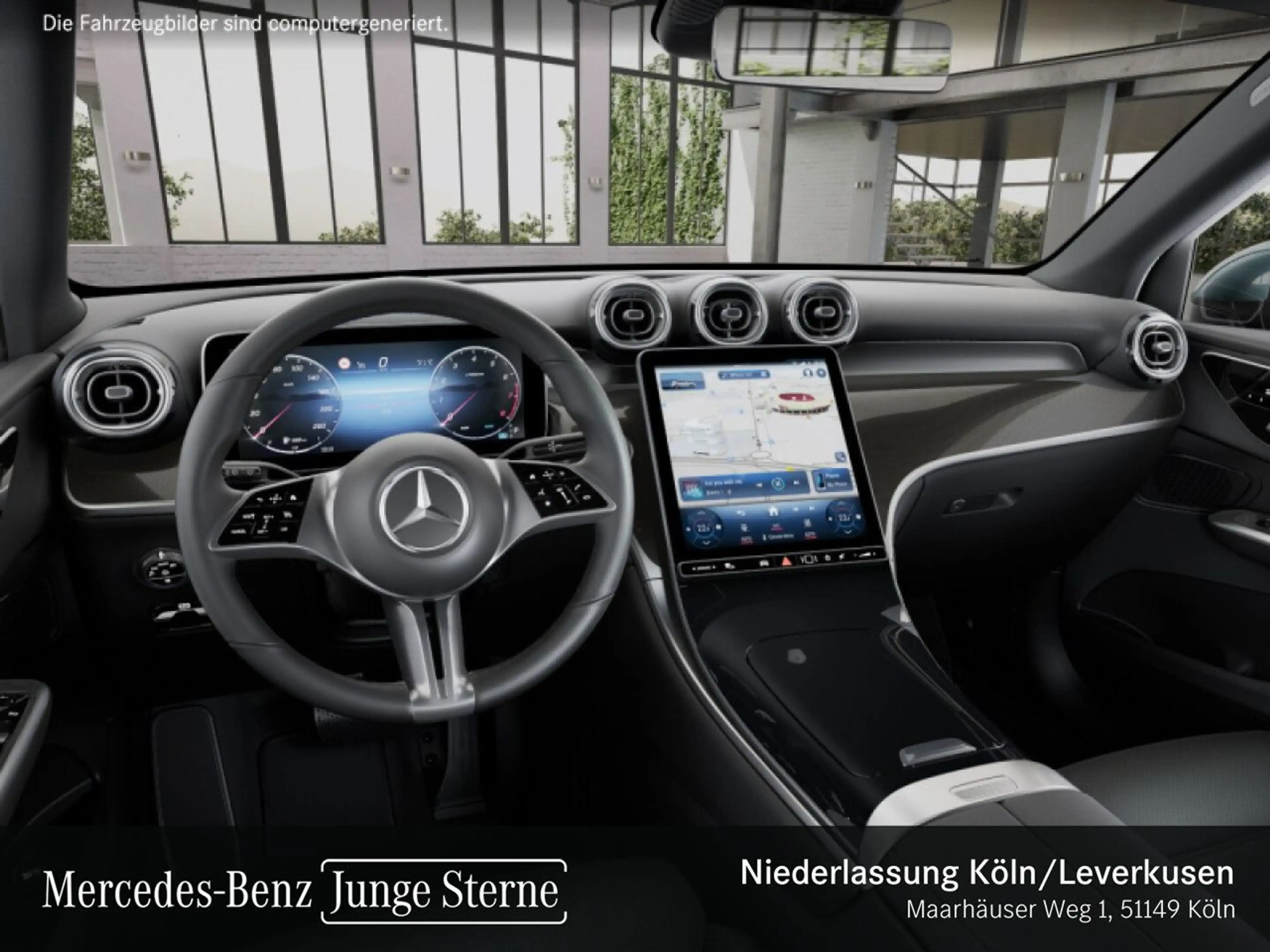 Mercedes-Benz GLC 200 4M AVANTG+PANO+360+AHK+LED+TOTW+KEYLESS+9G — photo 9
