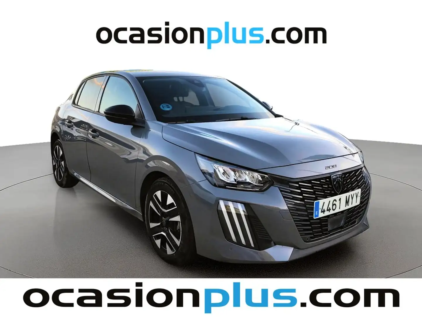 Peugeot 208 1.2 Puretech S&S Allure 100 Gris - 2