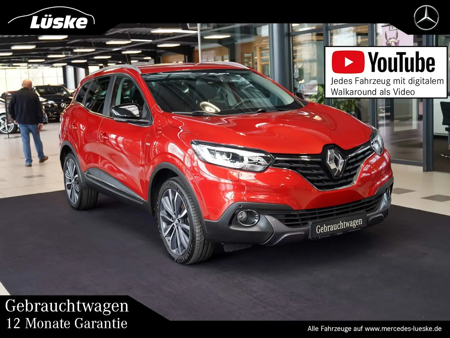 Renault Kadjar Kadjar 1.6 dCi Bose Edition ENERGY Navi Kamera Piros - 1