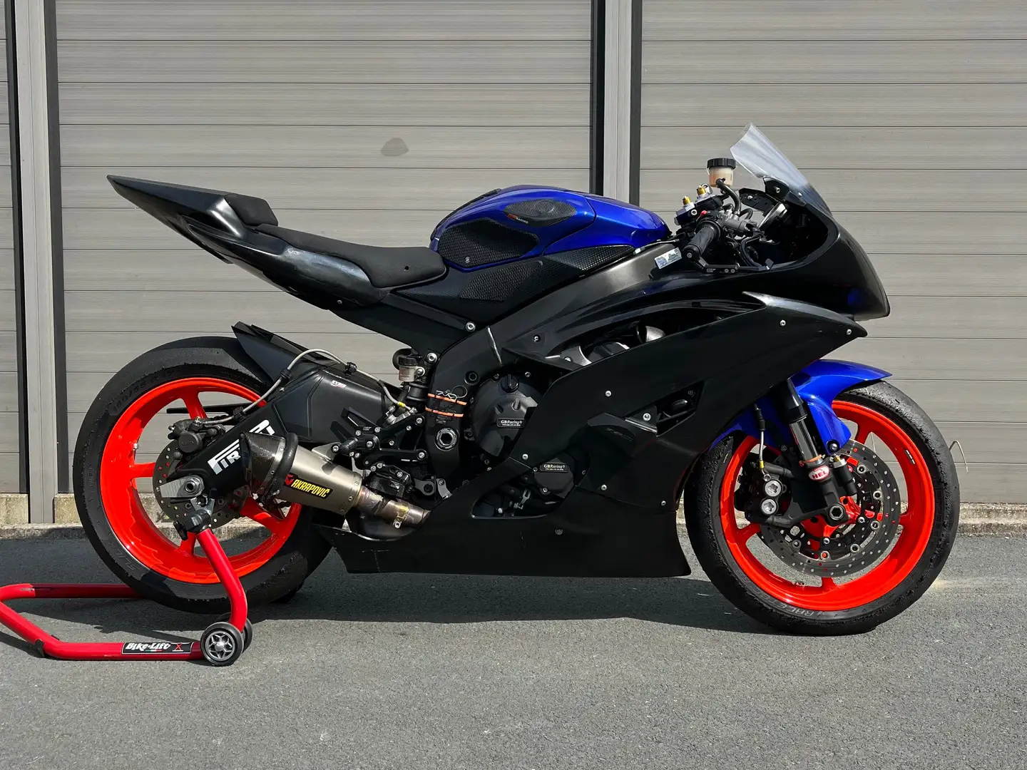 Yamaha YZF-R6 Sportive Bleu - 1