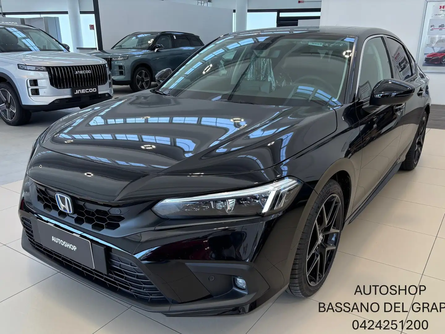 Honda Civic Civic 2.0 hev Advance ecvt Nero - 1