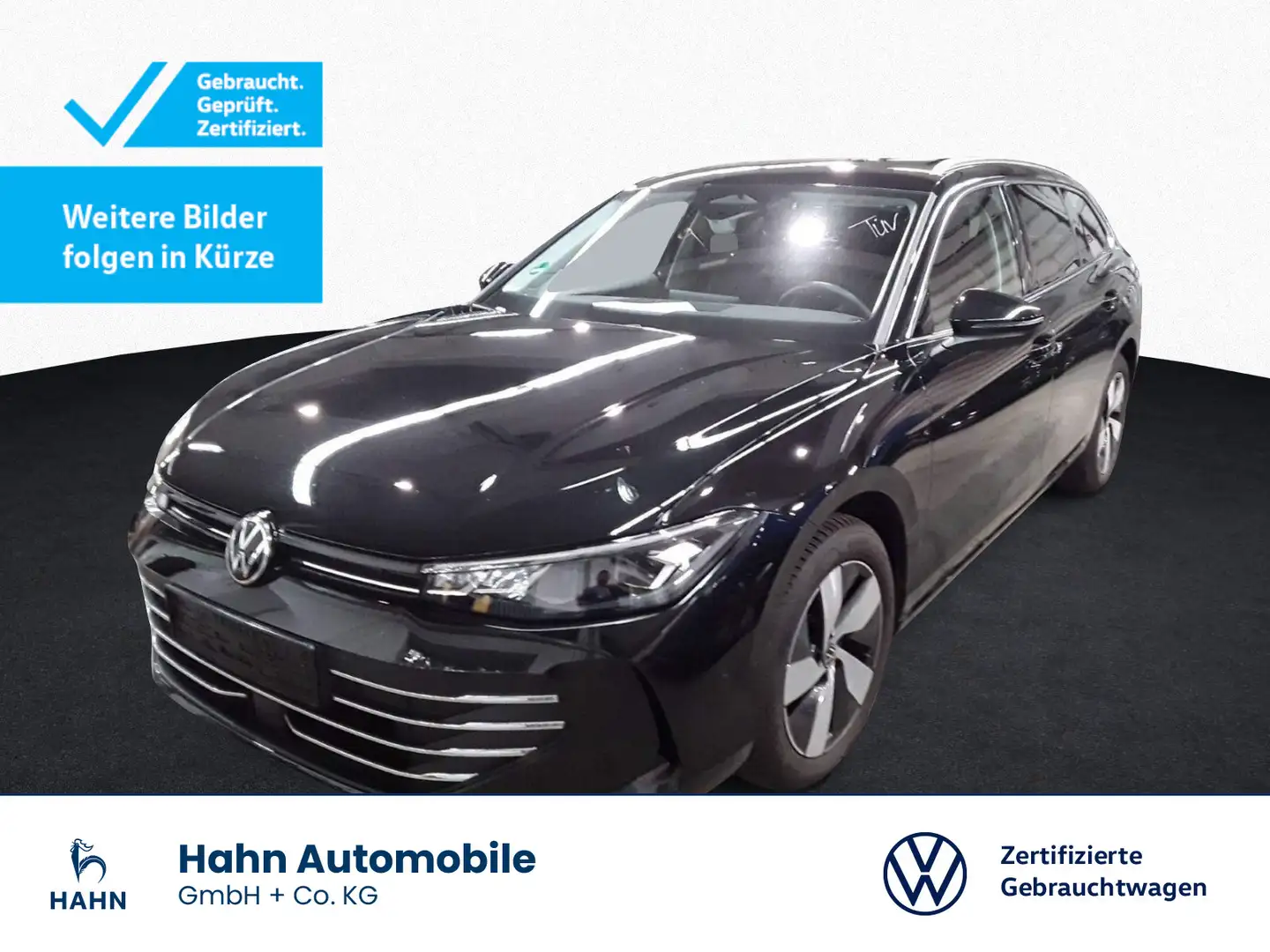 Volkswagen Passat 1.5eTSI DSG Business 360° AHK LED Navi Schwarz - 1