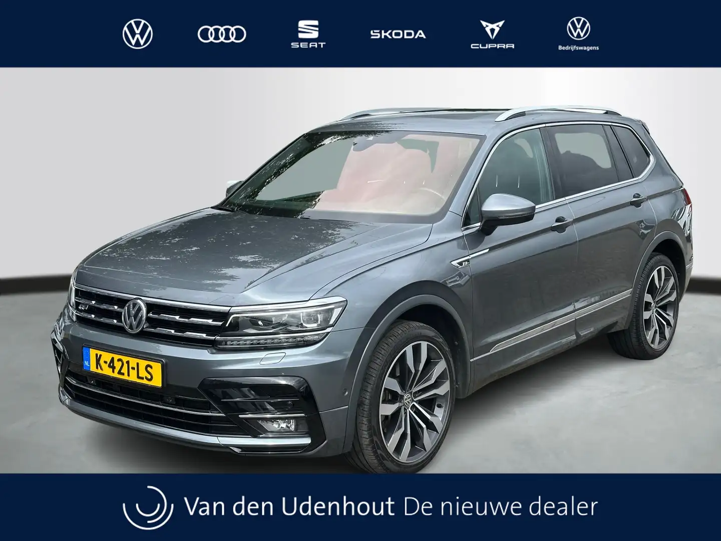 Volkswagen Tiguan Allspace 2.0 TSI 190pk DSG 4Motion Highline Business R 7p. Grijs - 1