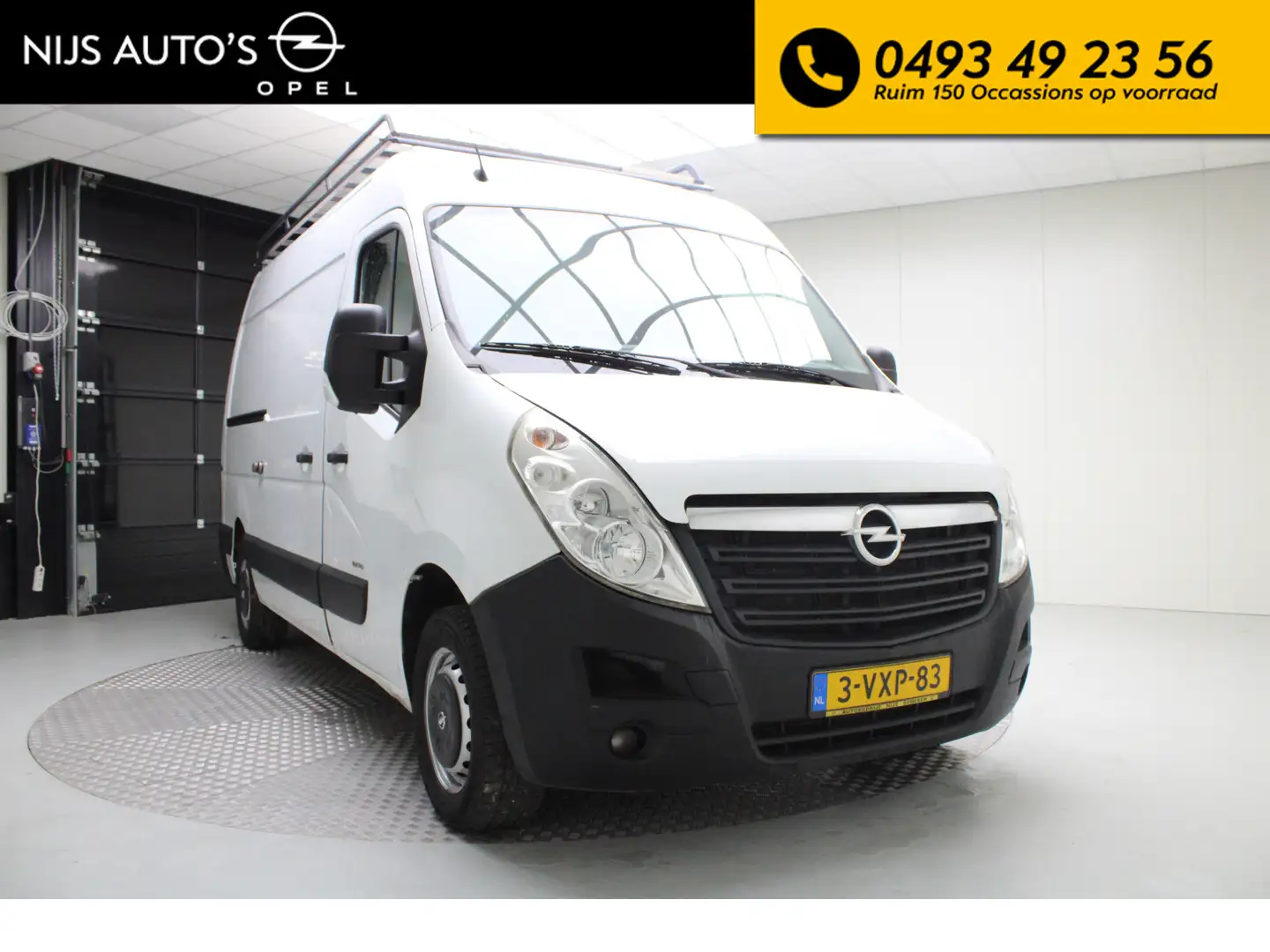 Opel Movano 2.3 CDTI L2H3 | Camera / Airco / Trekhaak / Navi / Blanco - 1