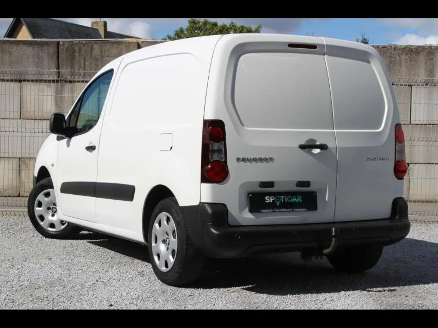 Peugeot Partner 3PL-AIRCO-VLOER-WANDEN-TREKH- Weiß - 2