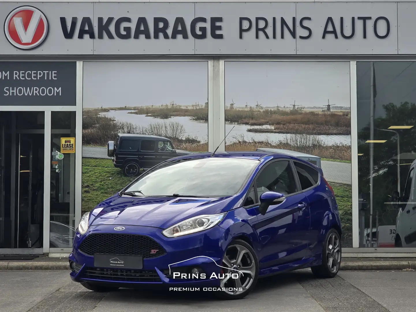 Ford Fiesta 1.6 ST1 |KEYLESS|CRUISE|VOLL.ONDERH|CLIMA|STOELV| Bleu - 1