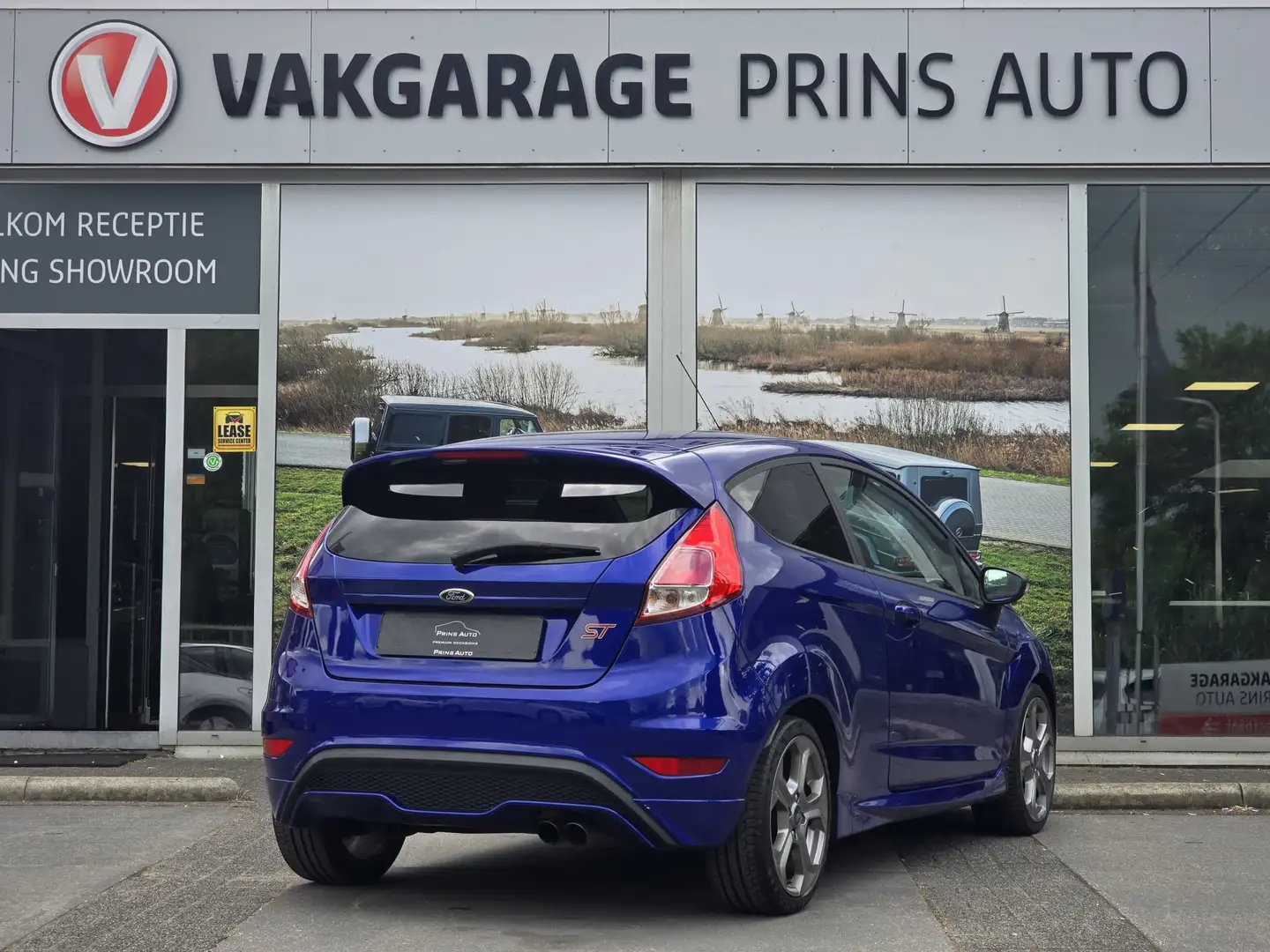 Ford Fiesta 1.6 ST1 |RECARO|KEYLESS|STOELVERW.|CRUISE|VOLL.OND Blauw - 2