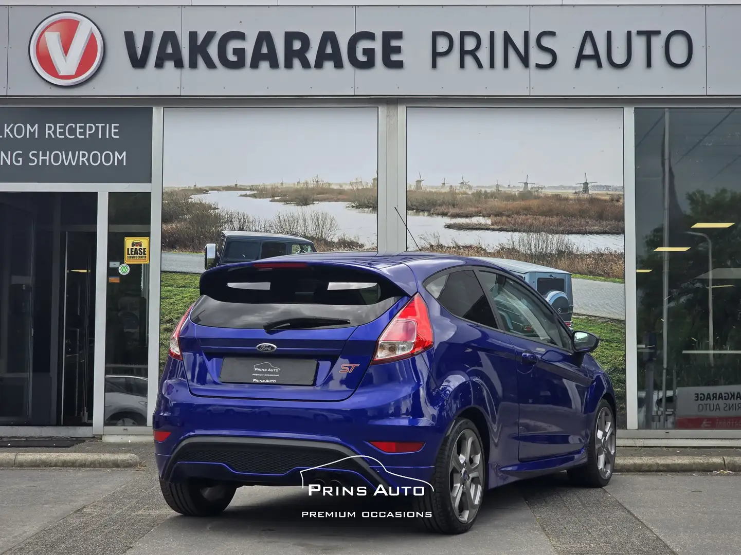 Ford Fiesta 1.6 ST1 |KEYLESS|CRUISE|VOLL.ONDERH|CLIMA|STOELV| Bleu - 2