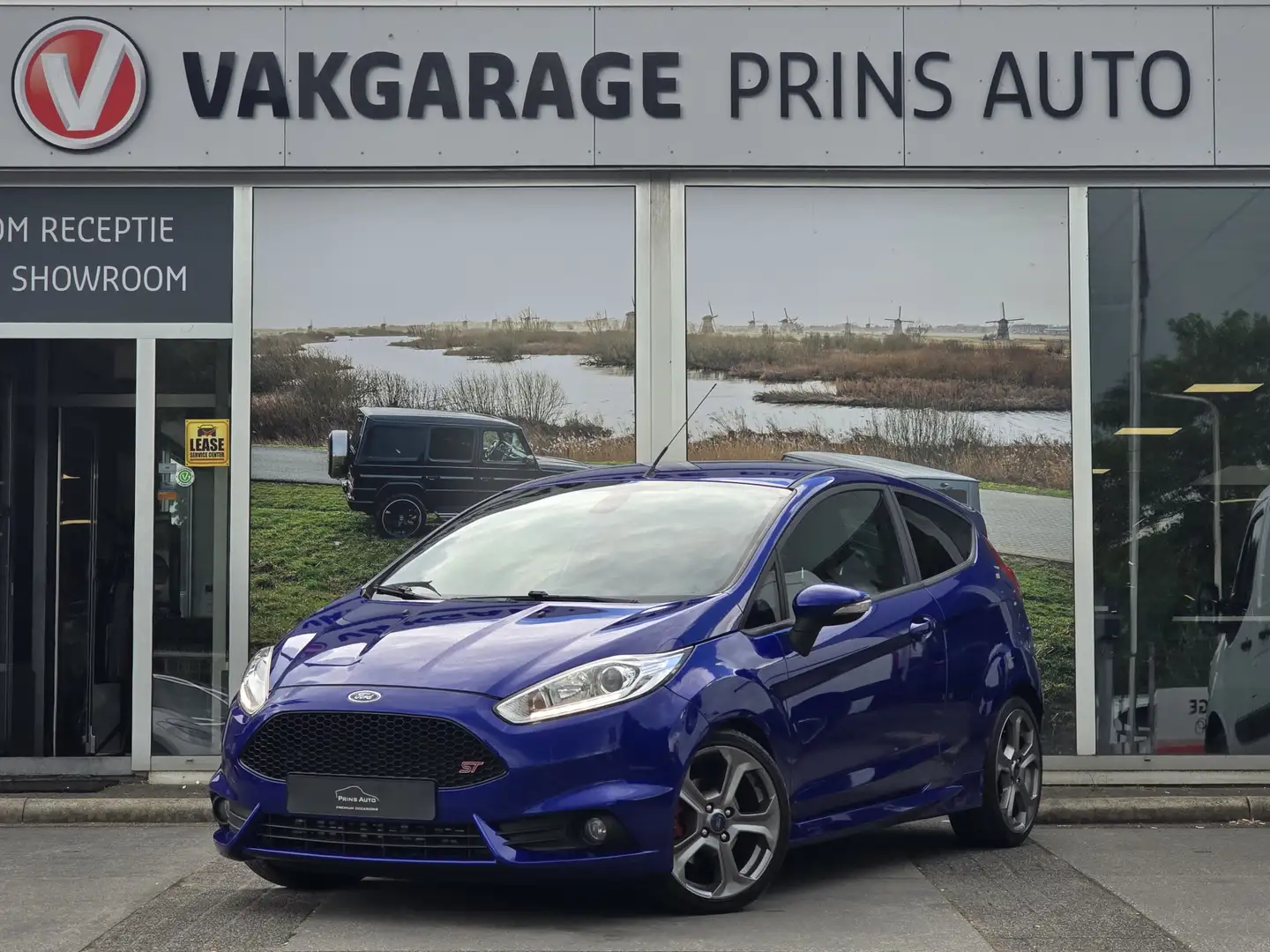 Ford Fiesta 1.6 ST1 |RECARO|KEYLESS|STOELVERW.|CRUISE|VOLL.OND Blauw - 1